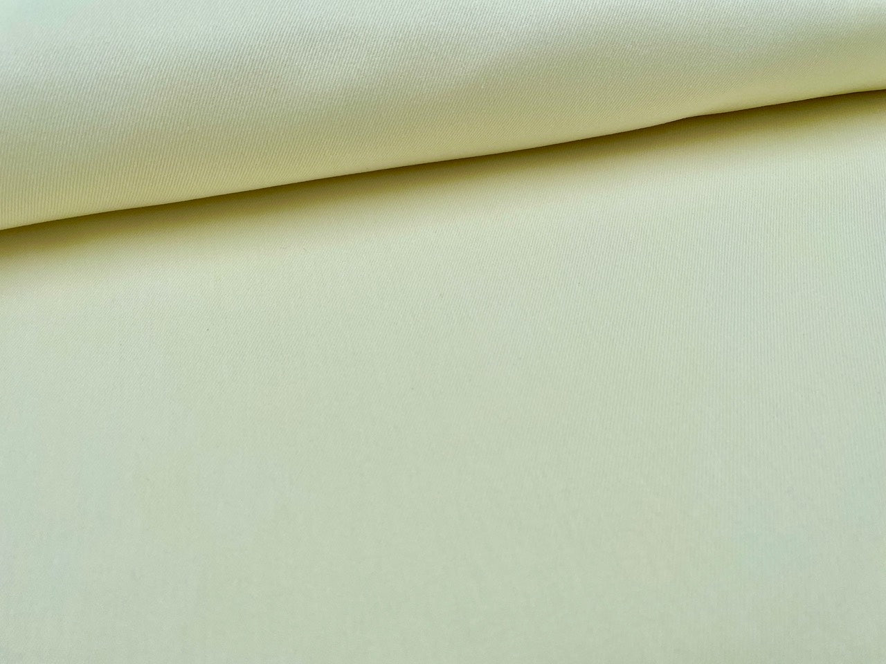 Baumwoll Jeans-Stoff Pastell Gelb