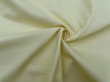 Baumwoll Jeans-Stoff Pastell Gelb