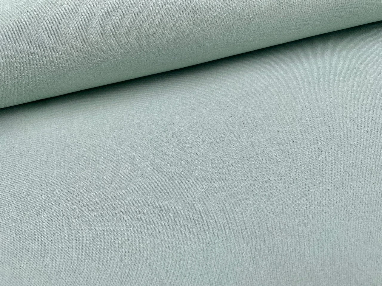 Baumwoll Jeans-Stoff Pastell Grün