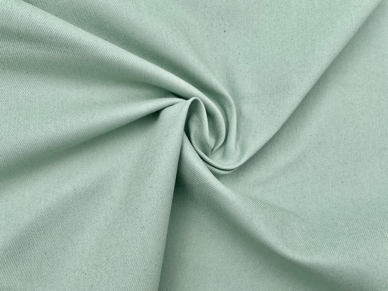 Baumwoll Jeans-Stoff Pastell Grün