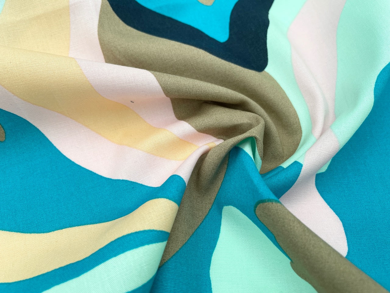 Baumwoll Satin "Abstrakt"