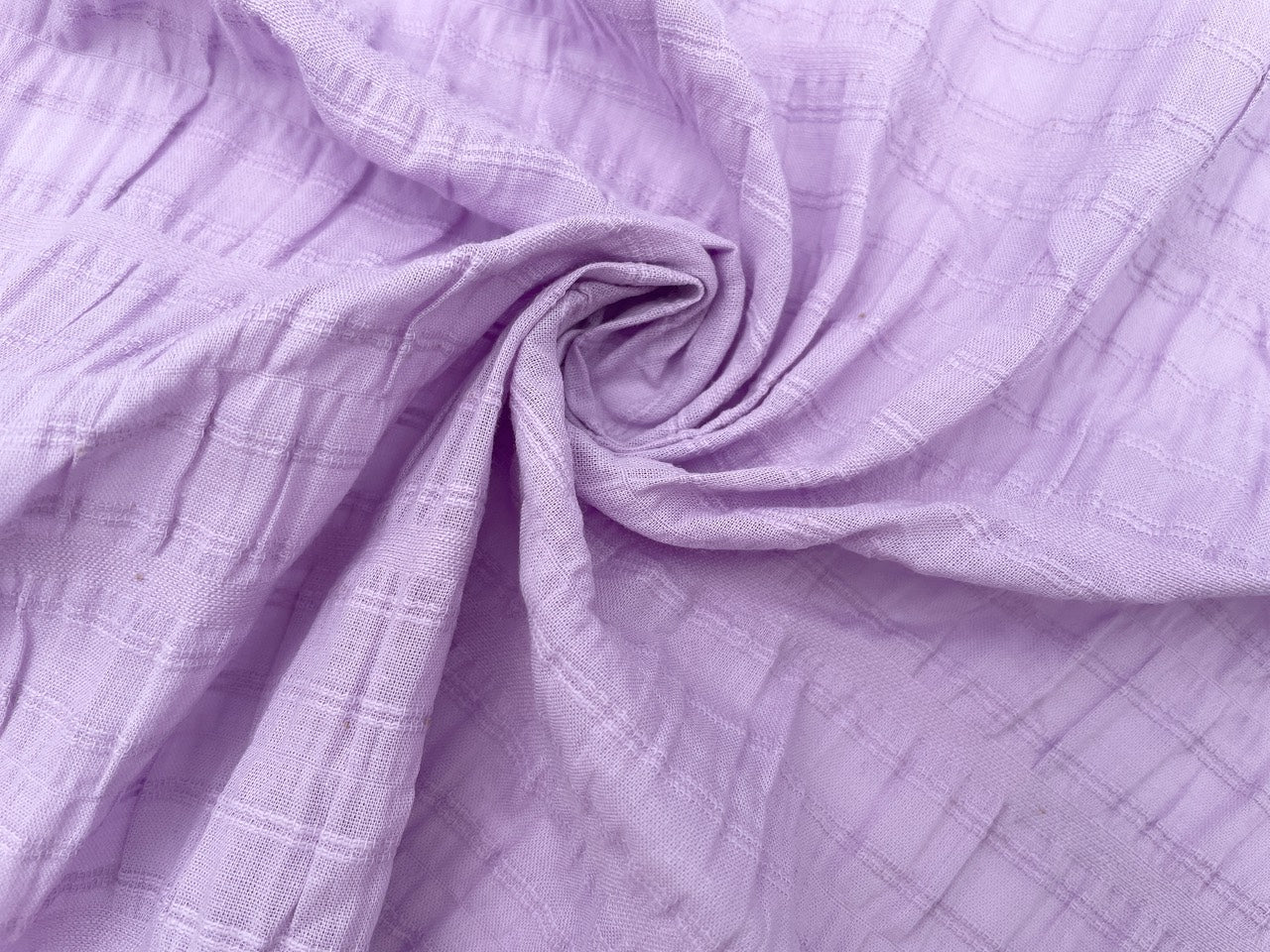 Baumwoll Slub Voile Flieder  Reststück 130cm x 130cm