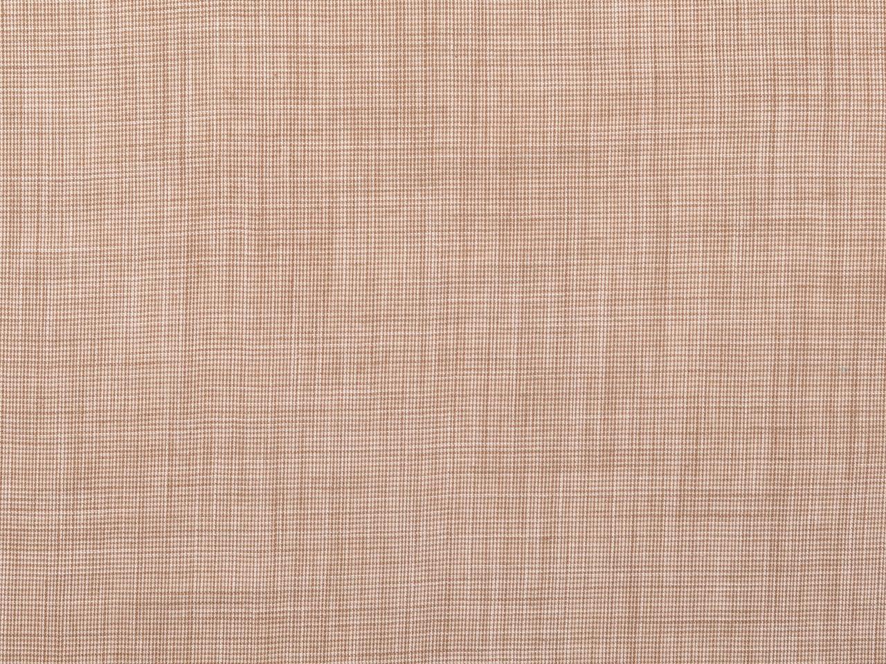 Baumwoll Stoff "Mini Hahnentritt" Sand