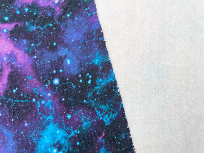 Baumwoll Sweat "Galaxie" Digitaldruck