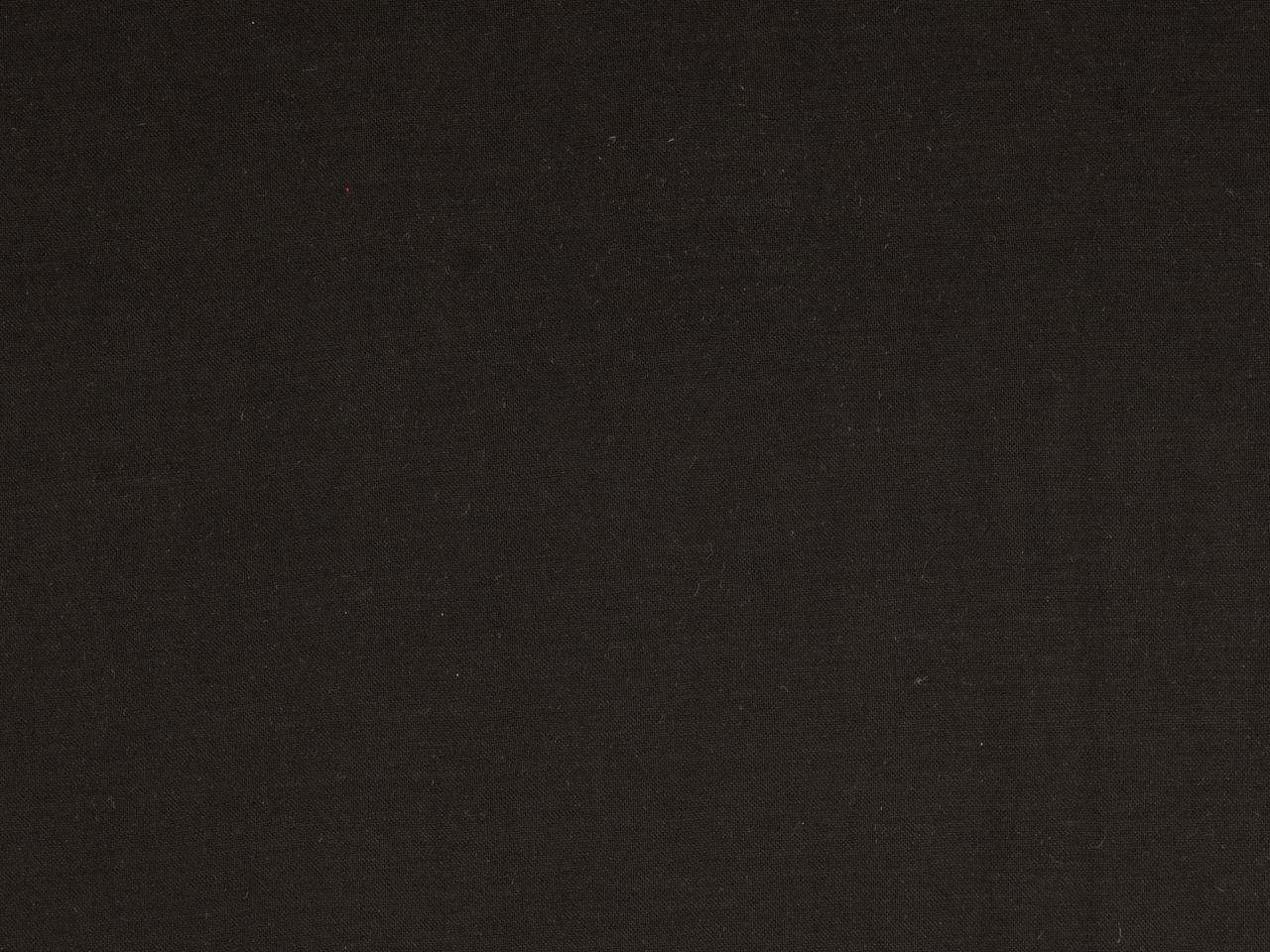 Baumwoll Twill Peach Effekt Schwarz
