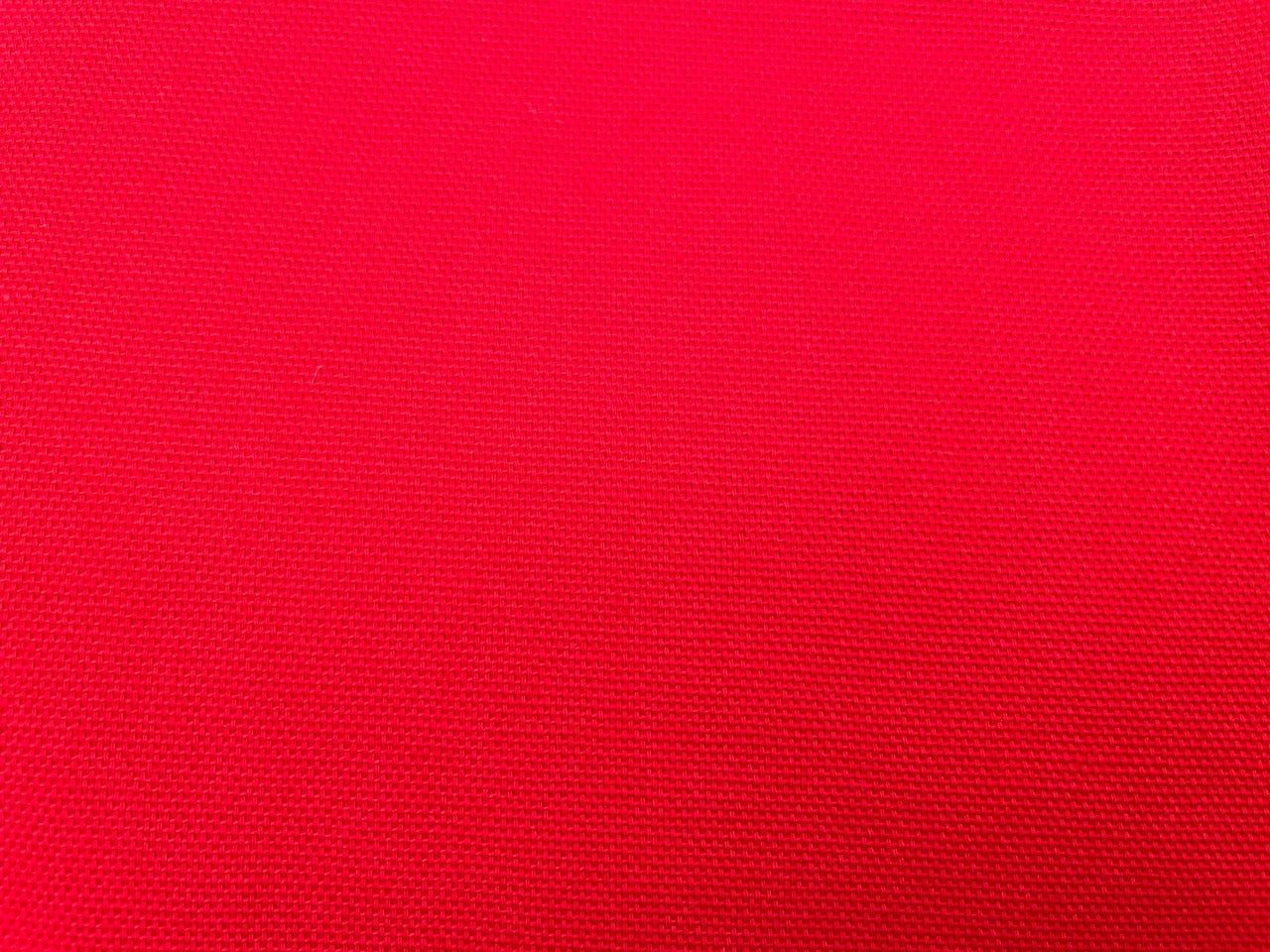 Baumwoll Canvas Rot Reststück 60cm x 140cm
