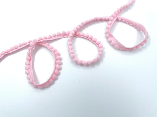 Bommelborte Rosa 1,2cm