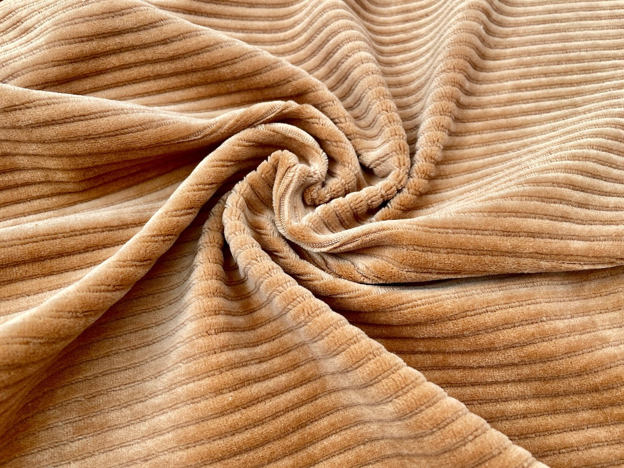 Breitcord Jersey Ockerbraun