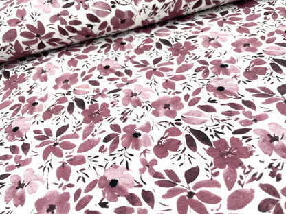 Digitaldruck Jersey "Autumn Flowers"