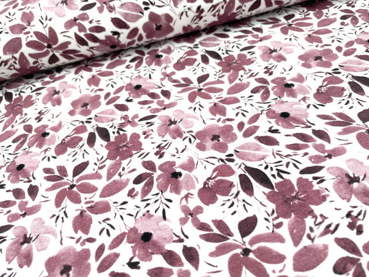 Digitaldruck Jersey "Autumn Flowers"