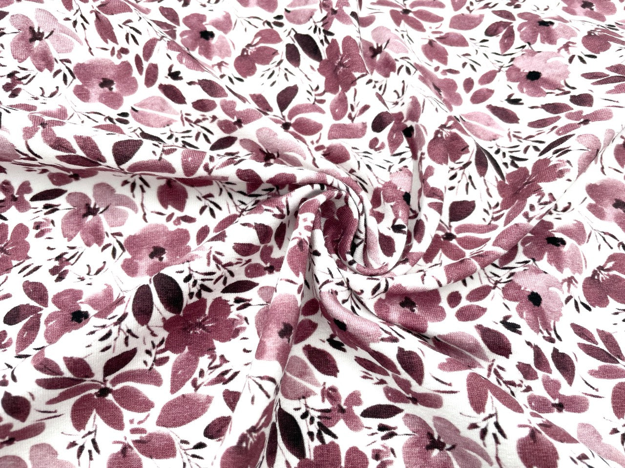 Digitaldruck Jersey "Autumn Flowers"