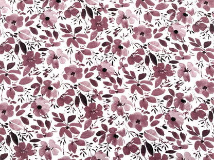 Digitaldruck Jersey "Autumn Flowers"