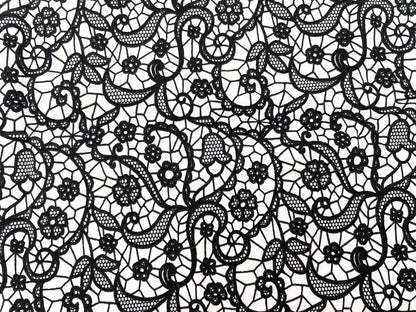 Farbwechsel Jersey "Spitzen Paisley"