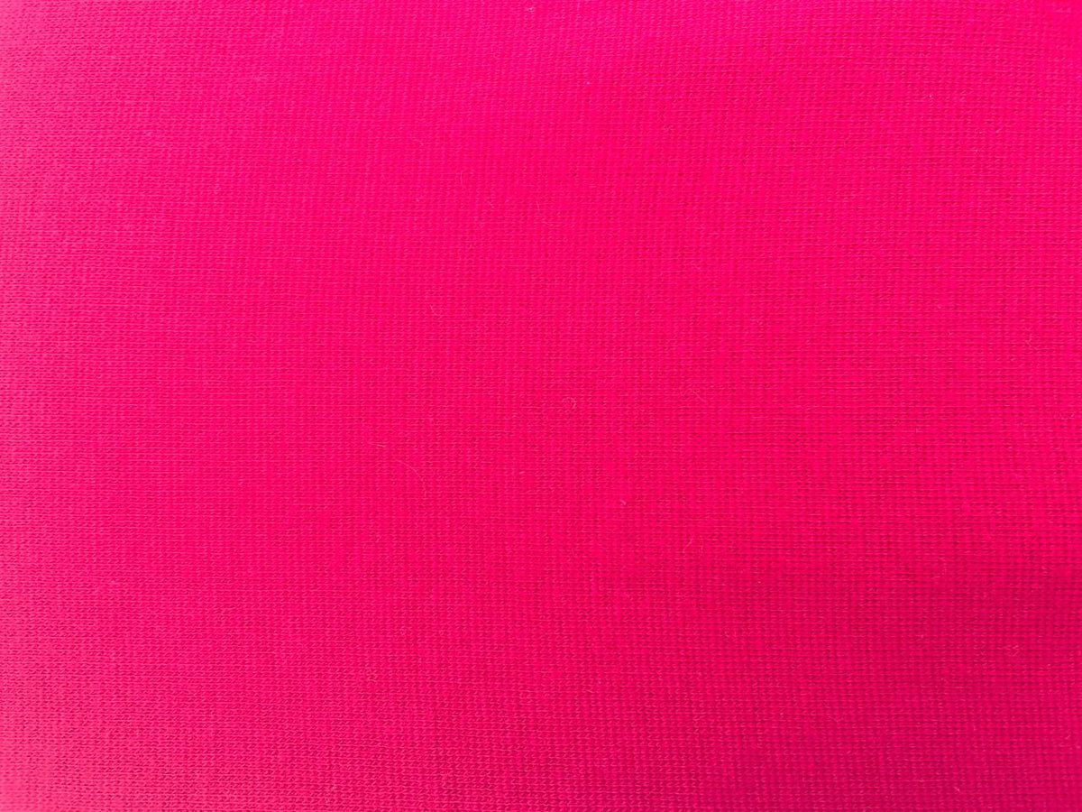 Feinstrick Bündchen Fuchsia Reststück 43cm x 33cm