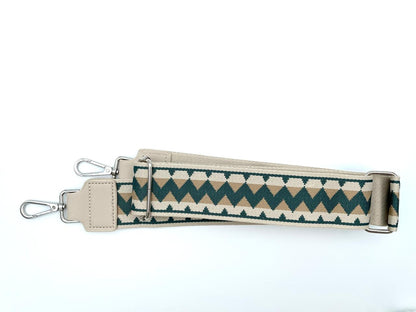Fertiger Taschengurt "Zacken Muster" 5cm