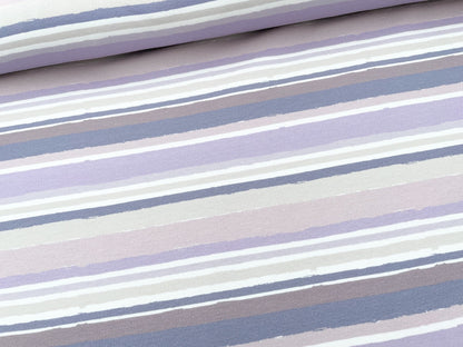 French Terry "Summer Stripes" Digitaldruck