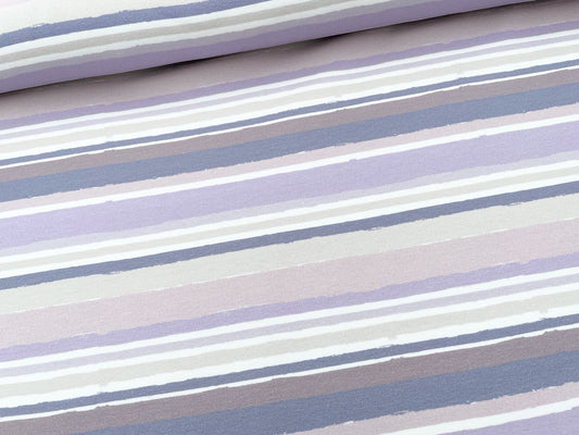 French Terry "Summer Stripes" Digitaldruck