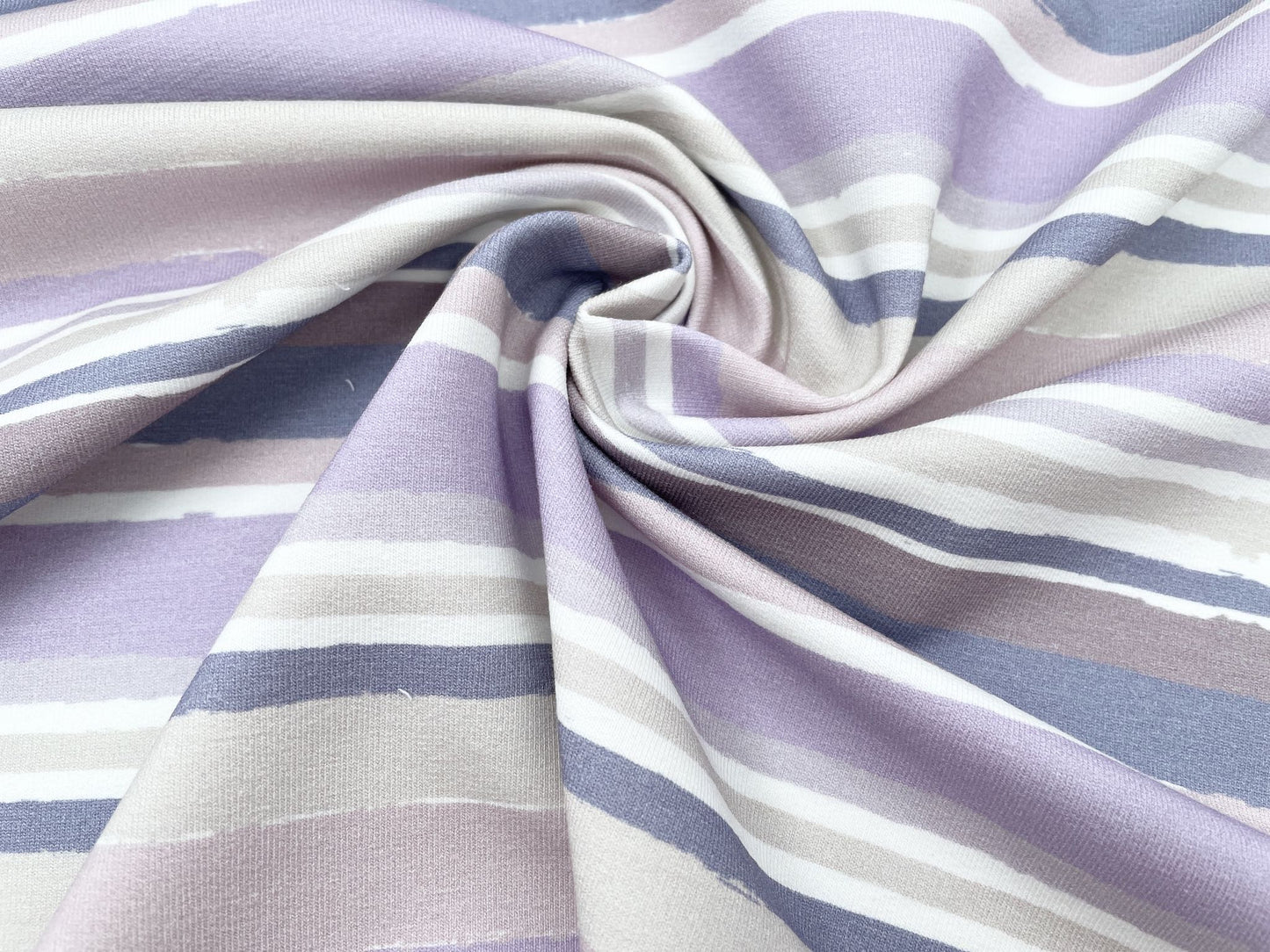 French Terry "Summer Stripes" Digitaldruck