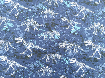 French Terry "Skelett Dinosaurier"