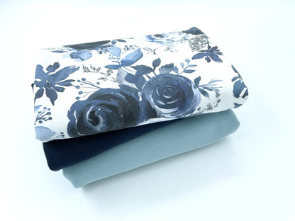 Stoffpaket "Blue Flowers"