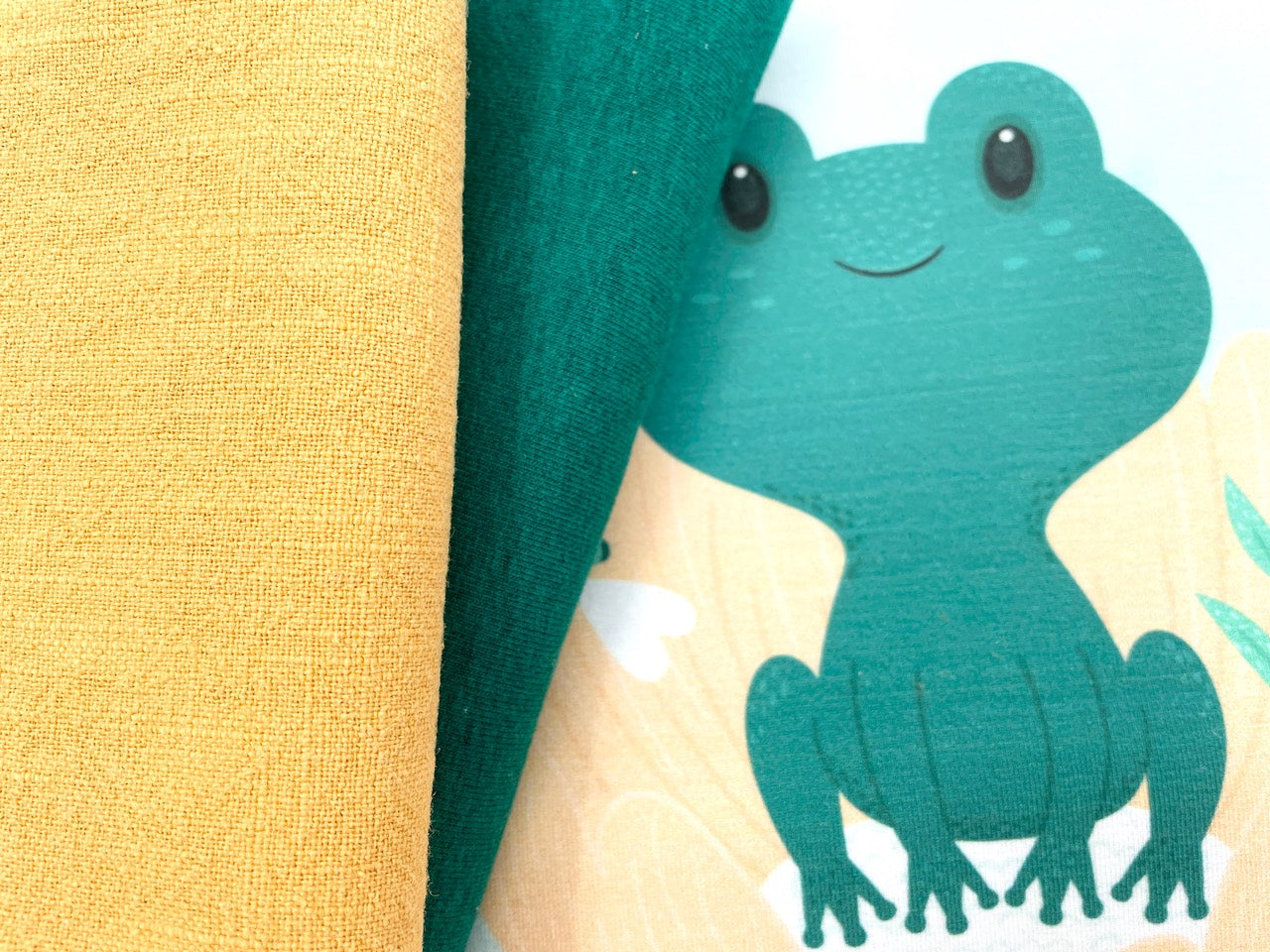 Großes Stoffpaket "Frosch"