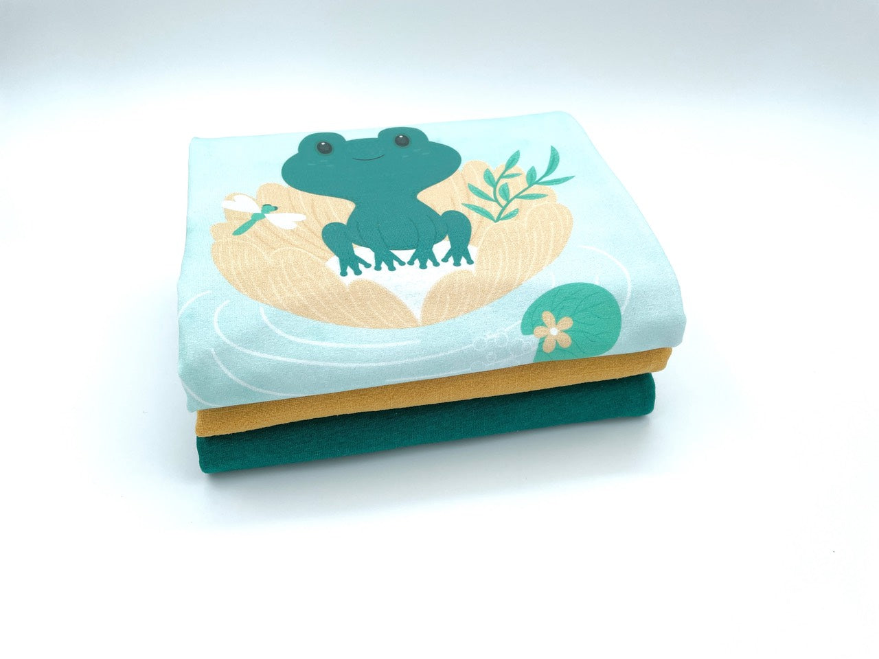Großes Stoffpaket "Frosch"