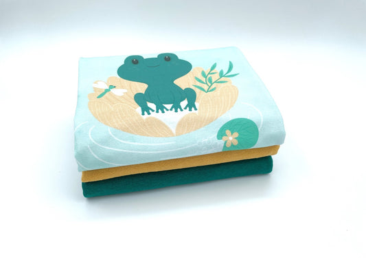 Großes Stoffpaket "Frosch"