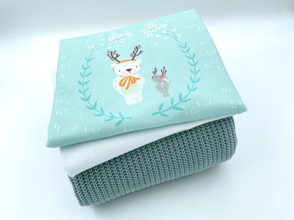 Großes Stoffpaket "Winterfreunde"