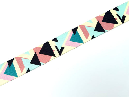 Gurtband "Pastell Muster" 3,8cm