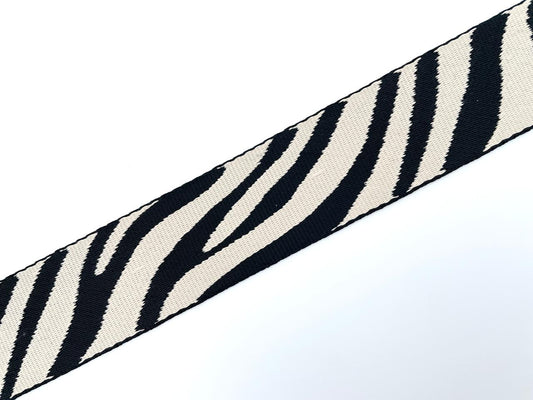 Gurtband "Zebra Muster" 3,8cm