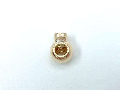 Metall Kordelstopper Gold