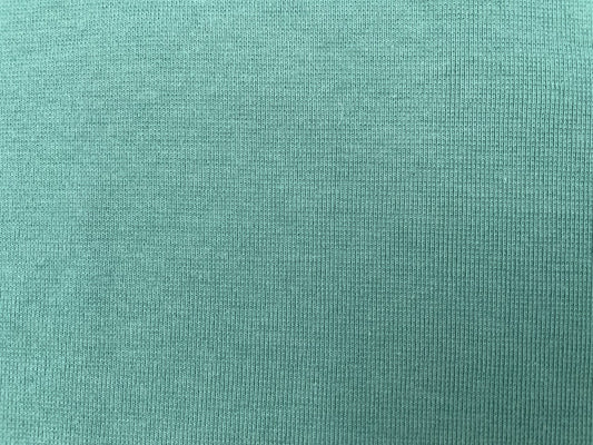Hochwertiges Bündchen Dusty Mint schwere Qualität Reststück 28cm x 47cm