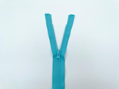 Jacken Reißverschluss 60cm helles Türkis