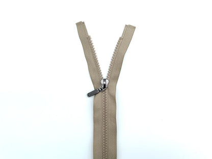 Jacken Reißverschluss 70cm Hellbraun