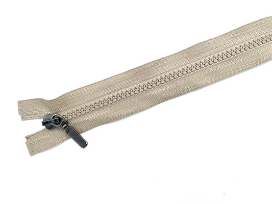 Jacken Reißverschluss 70cm Hellbraun
