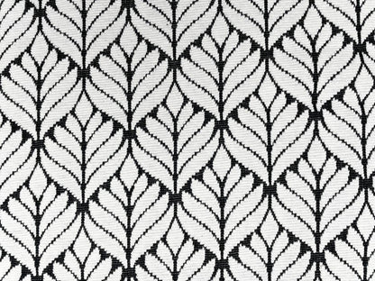 Jacquard Jersey "Blattmuster"