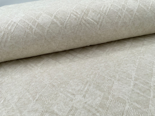 Jacquard Strick Natur