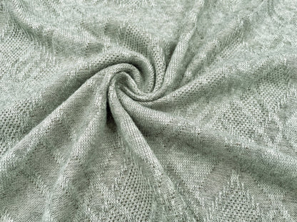 Jacquard Strick Olive