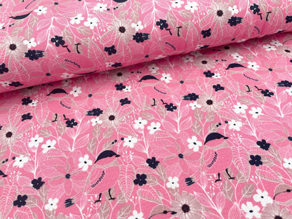 Premium Bio-Jersey "Blumen"