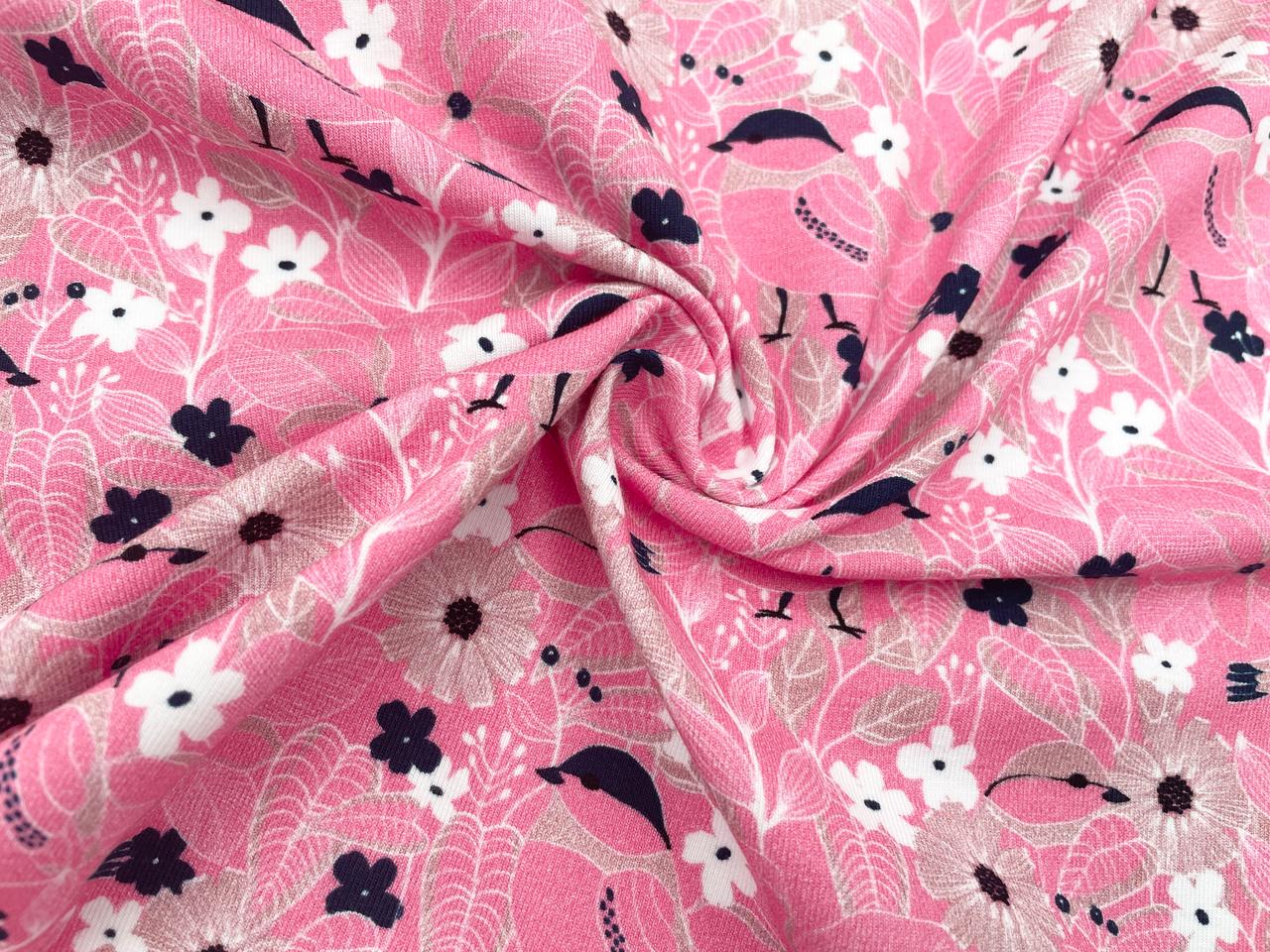 Premium Bio-Jersey "Blumen"