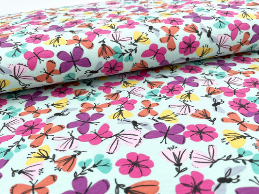Jersey "Bunte Schmetterlinge" Mint