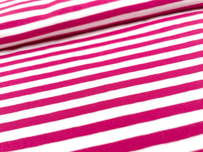Jersey "Streifen" Pink