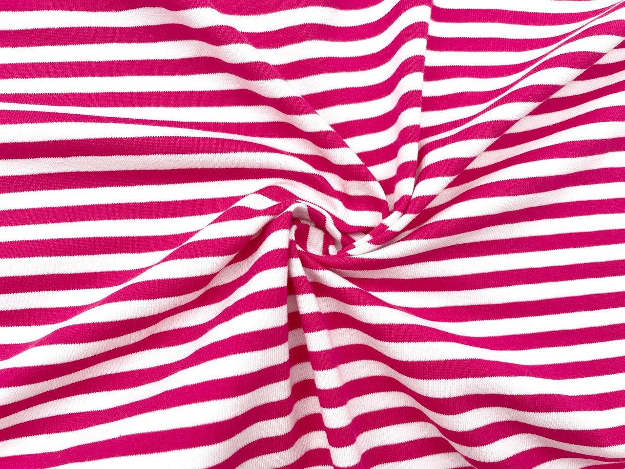 Jersey "Streifen" Pink