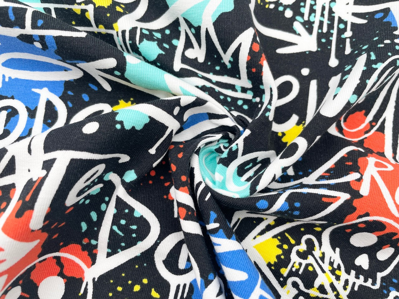 Jersey "Graffiti" Schwarz