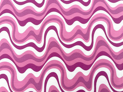 Jersey "New Waves" Pink Weiß