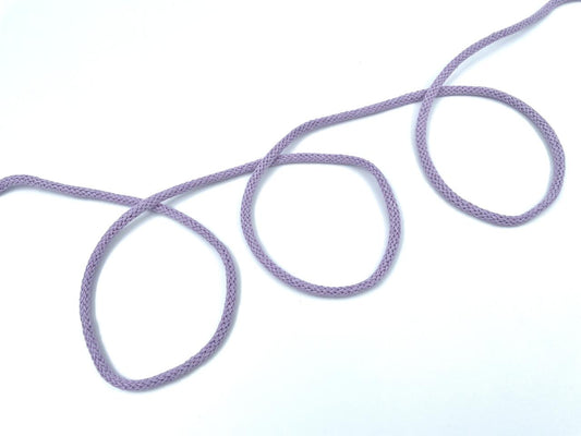Baumwoll Kordel 0,5cm Flieder