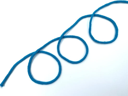 Baumwoll Kordel 0,5cm Türkis