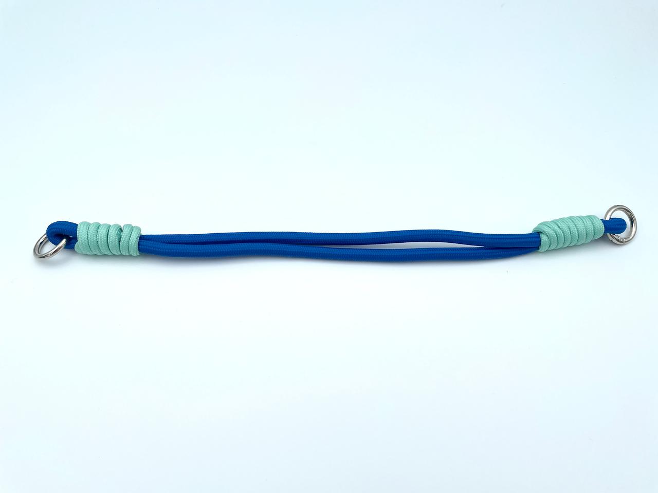 Kordel mit Karabinern 33cm Royalblau Mint