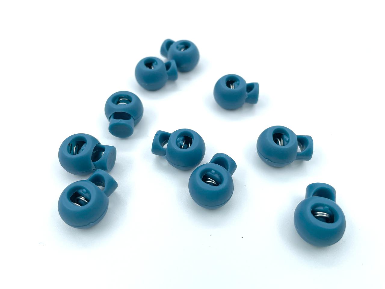 Kordelstopper Rund Petrol