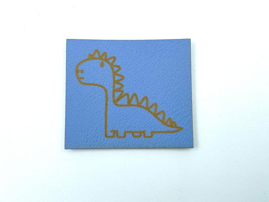 Kunstleder Label "Dino"